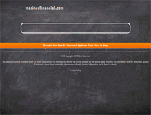 Tablet Screenshot of marinerfinancial.com